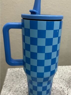 HydroJug COBALT CHECKERS 32oz Traveler